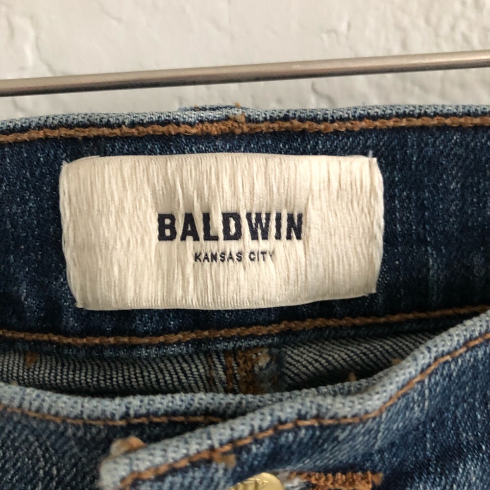 BALDWIN Kansas City Button Front High Rise Jeans - Picture 6 of 9